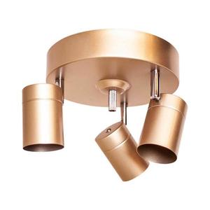 ByRydens 4200710-6501 - Spot CORRECT 3xGU10/7W/230V, auriu, Ø 20 cm imagine