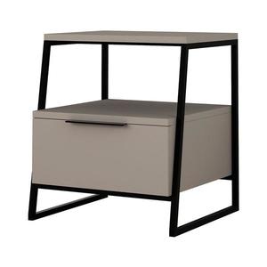 Noptieră ORI neagră/taupe imagine