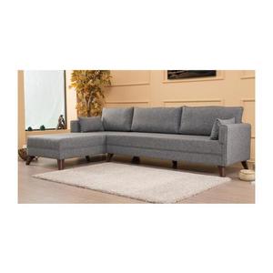 Colțar KORFU în L, gri, stânga imagine