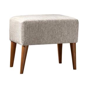 Taburet NIMO, 46 x 50 cm, crem imagine