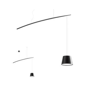 Lustră LED pe cablu LOLLI LED/6W/230V negru Redo 01-1498 imagine