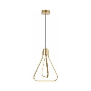 Lustră LED ZING pe cablu, 19W, 230V, auriu imagine