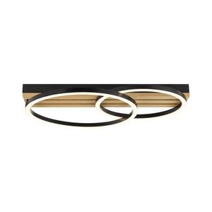 Brilliant - Plafonieră LED reglabilă CALMA, 21W, 230V, neagră imagine