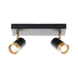 Brilliant - Spot LED VIGOLO 2xGU10/5W/230V negru/auriu imagine