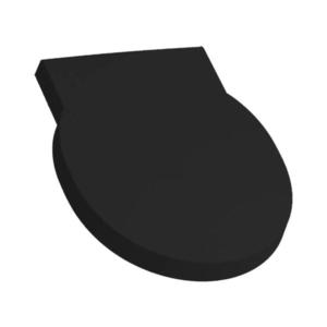 LAUFEN H8942827160001 - Capac pentru pisoar VAL SoftClose, duroplast, negru mat imagine