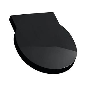LAUFEN H8942820200001 - Capac pentru pisuar SoftClose VAL, din duroplast, negru lucios imagine