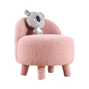 Fotoliu pentru copii PIXI, Ø 46 cm, roz imagine