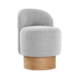 Fotoliu pentru copii RIKI, 40 x 47 cm, gri imagine