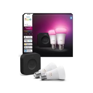 Kit de pornire Philips Hue WACA 2xE27/8, 1W 1000-20000K + dispozitiv de conectare imagine