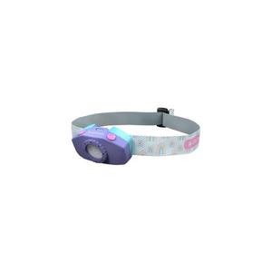 Ledlenser KIDLED2 RAINBOW-LED Lanternă frontală reglabilă pentru copii LED/1xAAA IPX4 40 lm 20h violet imagine