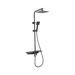 REA-P0636 - Set de duș BRAVO, negru mat imagine