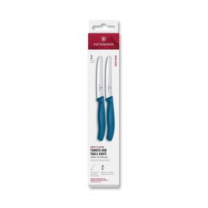 Victorinox - Set 2 cuțite pentru legume Swiss Classic, 11 cm, albastru imagine