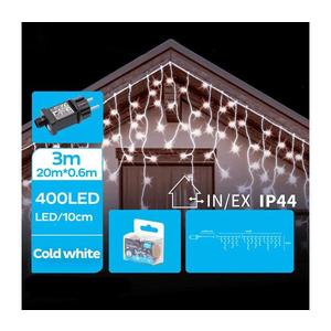 Brilagi - Ghirlandă LED de exterior pentru Crăciun 400xLED/8 funcții 23x0, 6m IP44 alb rece imagine
