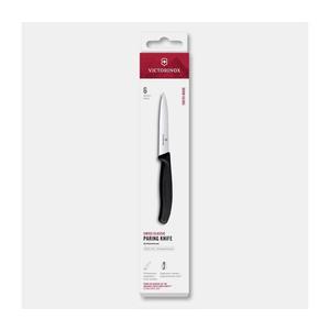 Victorinox SWISS CLASSIC - Set de 6 cuțite pentru legume, lamă 10 cm, negru imagine