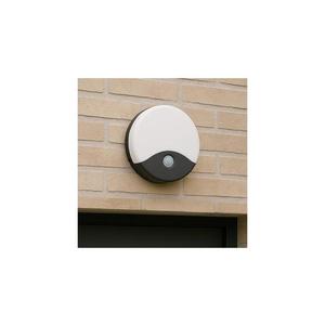 Aplica LED de exterior cu senzor de mișcare, 18W, 230V, IP44, antracit imagine