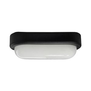 Plafonieră LED de exterior, 8W, 230V, 4200K, IP64, neagră imagine