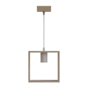 - Lustră din lemn pe cablu 1xE27/60W/230V lemn de pin imagine