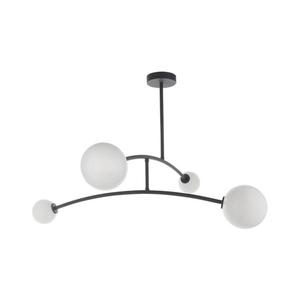 Endon 92940 - Lustră BALANCE pe tijă, 4x G9, 3W, 230V, neagră imagine