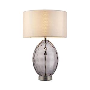 Endon 99581 - Lampă de masă cu dimmer ERIN 1xE27/10W/230V crem/negru fumuriu imagine