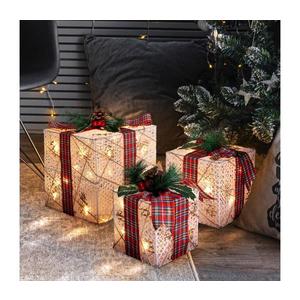 Brilagi - Set de 3 decorațiuni LED de Crăciun pentru exterior, LED/230V IP44, cadouri imagine