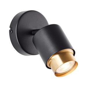 Brilliant - Aplică spot LED de perete COVELO 1xGU10/5W/230V negru/auriu imagine
