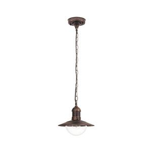 Brilagi - Lampă suspendată de exterior MOLDE 1xE27/60W IP44 bronz/patină imagine