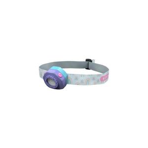 Ledlenser KIDLED4R Rainbow-LED — lanternă frontală pentru copii, reîncărcabilă, cu reglare a intensității, LED, protecție IPX4, 40 lm, autonomie 18 ore, mov imagine