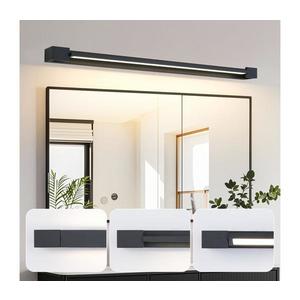 Brilagi-LED Lampă pentru oglindă de baie AQUA LINE LED, 24W, 230V, 90 cm, IP44, negru imagine