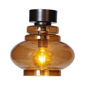 ByRydens 4202200-5512 Plafonieră DOLORES 1xE27/5W/230V Ø30cm maro/fumuriu imagine