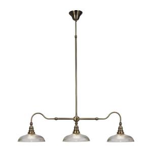 Cottex T9043A - Lustră cu tijă SNOOKER, 3 x E27, 60W, 230V imagine