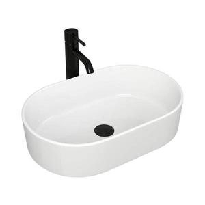 REA-U0600 - Lavoar pentru blat ALMA 36x57 cm ceramică/alb lucios imagine