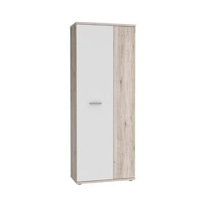 Comodă/pantofar SIMO, alb/taupe imagine