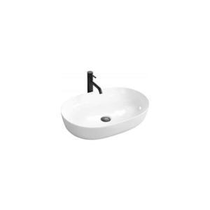 REA-U0563 - Lavoar pentru blat CLEO 41 x 81 cm, ceramică, alb lucios imagine