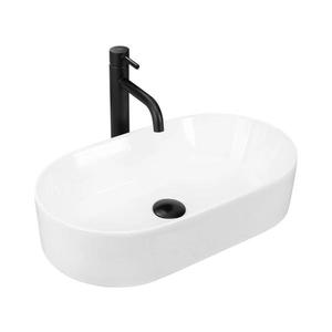 REA-U9108 - Lavoar LAYLA pentru blat 30x53 cm ceramică/alb lucios imagine