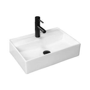 REA-U5000 - Lavoar VALERIA pentru blat 35, 5x50, 5 cm ceramică/alb lucios imagine