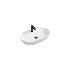 REA-U7900 - Lavoar AURA pentru blat, 40, 5 x 60, 5 cm, ceramică/ alb lucios imagine