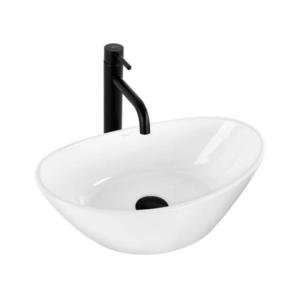 REA-U6802 - Lavoar pentru blat KATE 27x45 cm, ceramică/alb lucios imagine