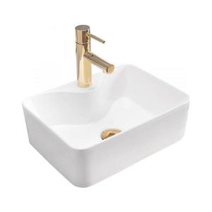 REA-U8196 - Lavoar pentru blat KELLY MINI 31x41 cm ceramică/alb lucios imagine