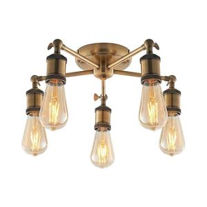 Endon 97244 - Spot halogen 5xE27/40W/230V, alamă imagine