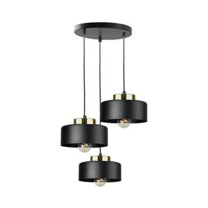 Lustră pe cablu IGNIA 3xE27/60W/230V neagră imagine