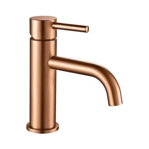 REA-B1112 - Baterie pentru lavoar LUNGO 16, 5 cm, cupru periat imagine