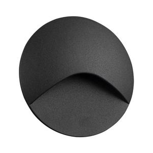 39122 - Lampă LED pentru scară EXIN LED/2, 5W/230V 3000K IP65 antracit, rotundă imagine