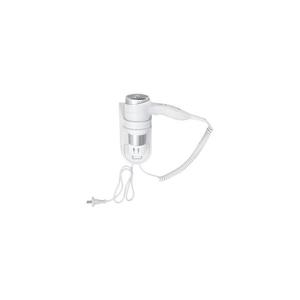 Uscător de păr cu suport, 11 x 24 cm, alb imagine