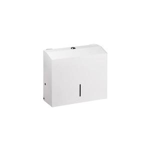 Dispenser pentru prosoape 28x24, 5 cm inox/alb imagine