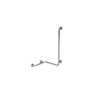 Bară de sprijin pentru duș 58 x 118 cm, inox, argintiu imagine