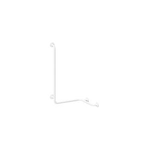 Bară de sprijin pentru duș 66 x 118 cm, albă imagine