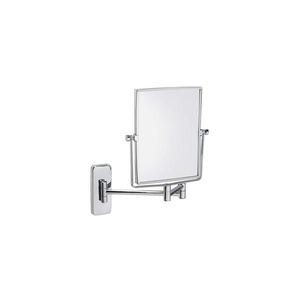 Oglindă cosmetică 19, 5x32 cm, argintie imagine