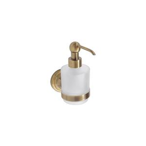 Dozator de săpun 7, 5x15 cm, finisaj bronz imagine