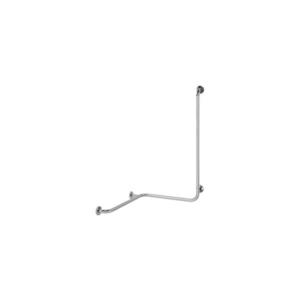 Bară de sprijin pentru duș 58x118 cm inox/argintiu imagine