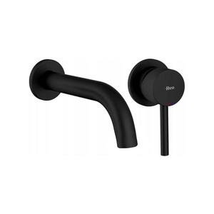 BAT-B0969 - Baterie încastrată pentru lavoar LUNGO, negru mat imagine